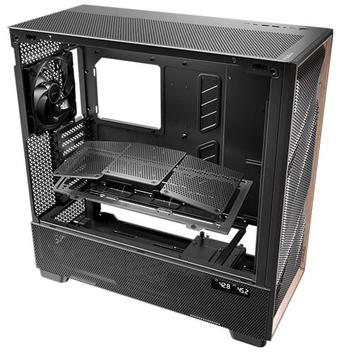 Antec FLUX Pro Flow Luxury Full-Tower E-ATX Case Black w/6 x Antec FLUX Pro Flow Luxury Full-Tower E-ATX Case Black w/6 x