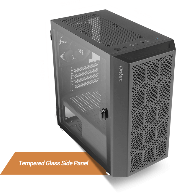 NX200M is the best budget Gaming case M-ATX Mini Tower with Mesh Front -  Antec