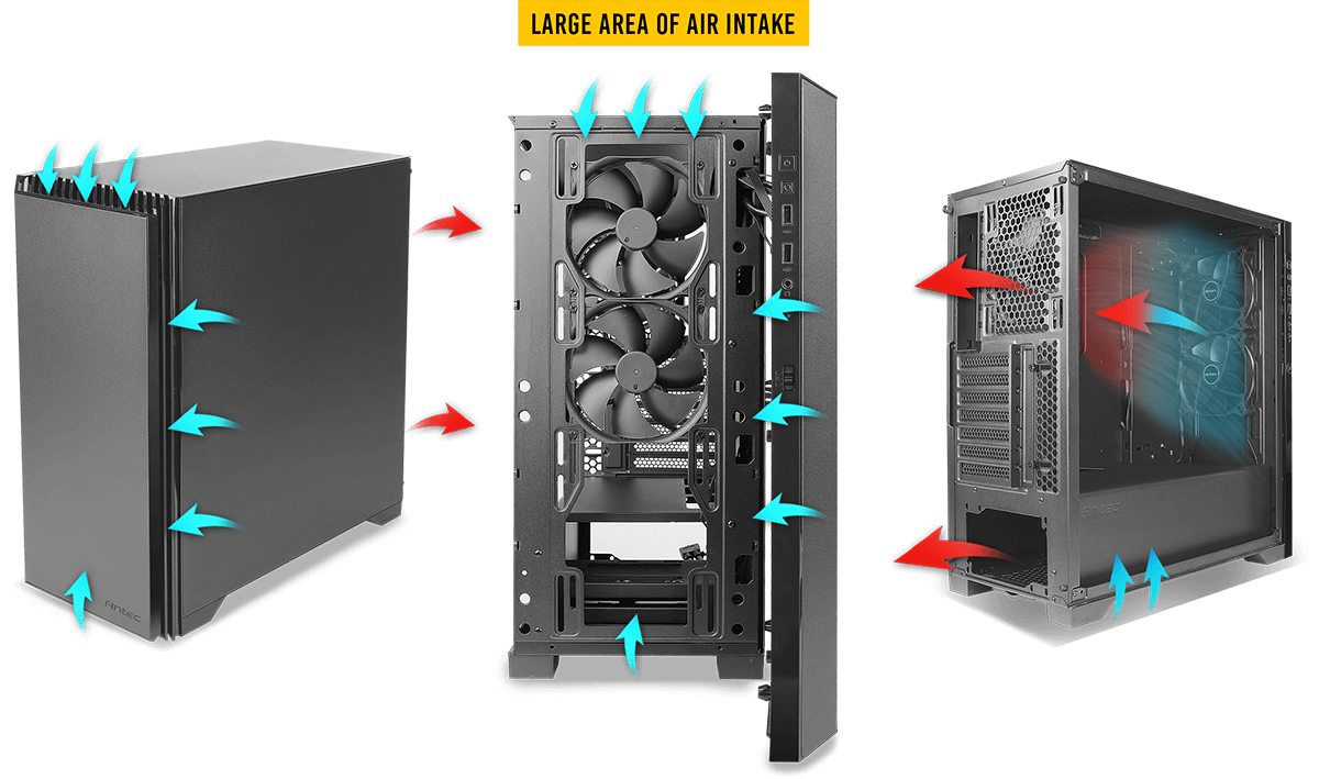 P82 Silent is the Best Silent PC Mid Tower Case - Antec
