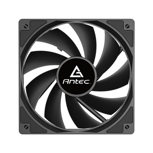 Antec PWM Ventiladores de PC, ventilador de 4.724 in, 66.56 CFM, 2.7 mmH₂O,  ventilador de carcasa PWM, conector PWM de 4 pines, ventiladores de