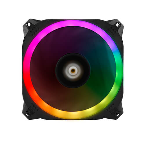 Antec Ventilateur 120 mm RGB, Ventilateur PC Haute Performance RGB, RGB 4  Broches, série F12, 3 Paquets