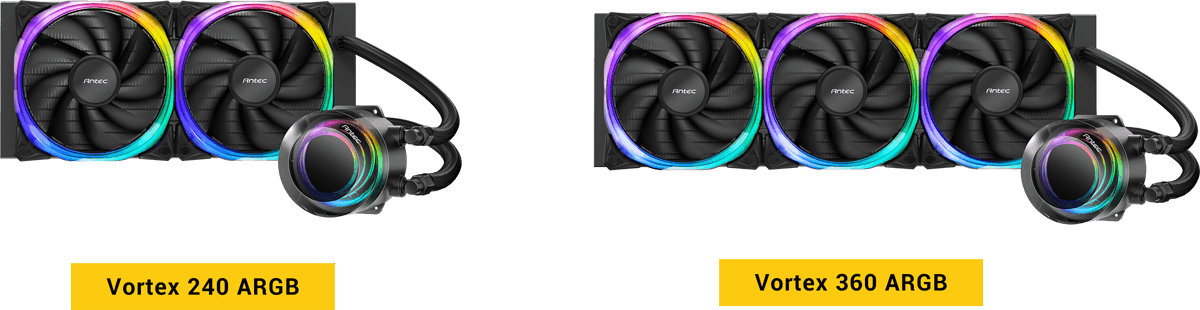 Antec Vortex 240 ARGB - Ventilateur processeur - LDLC